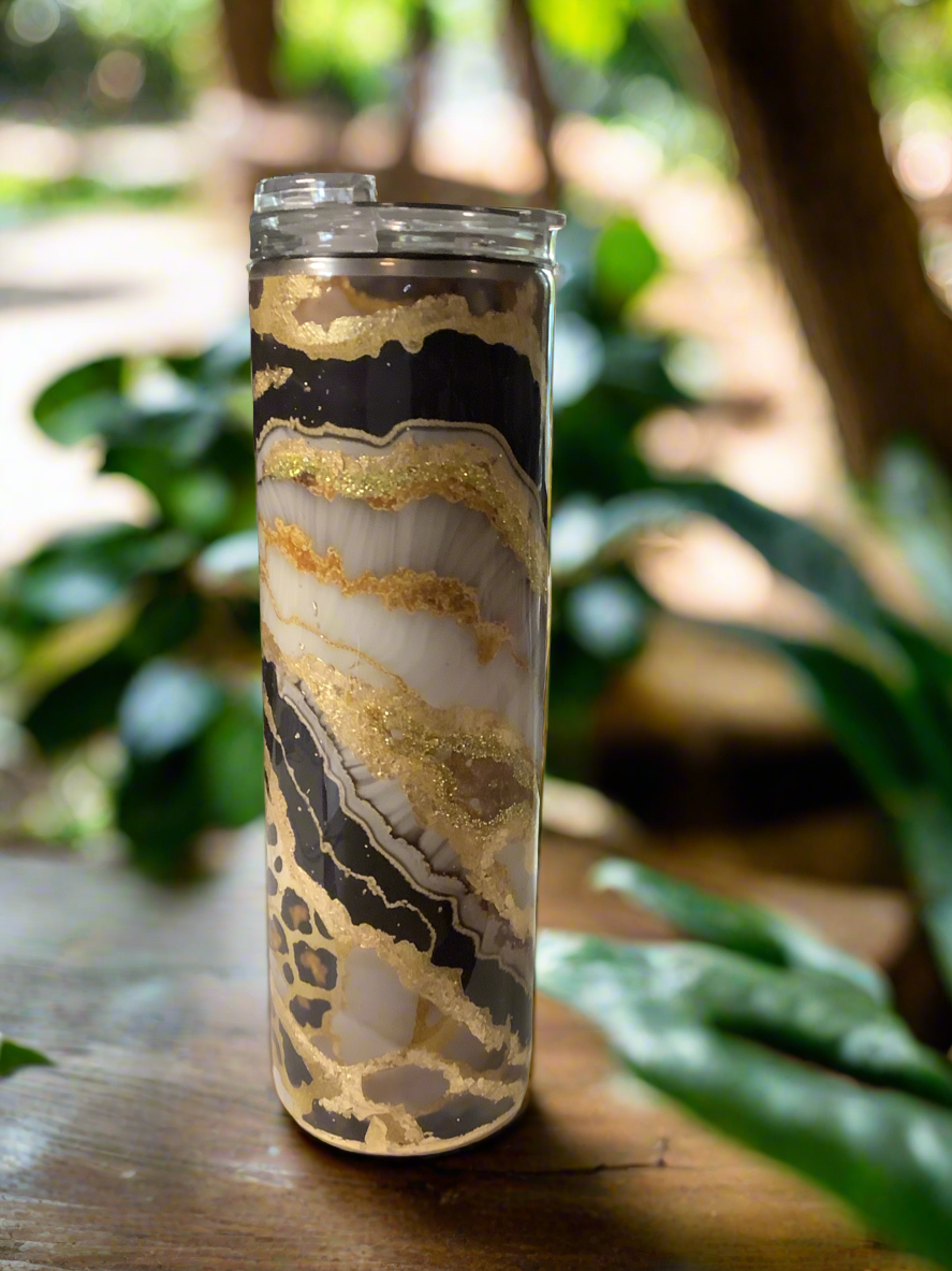 RTS black and gold geode