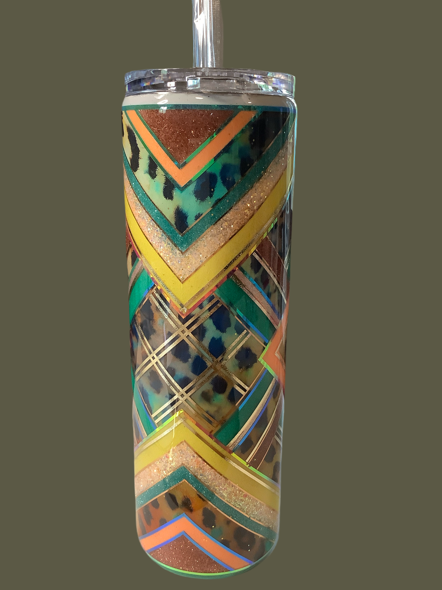RTS Animal print 30oz tumbler