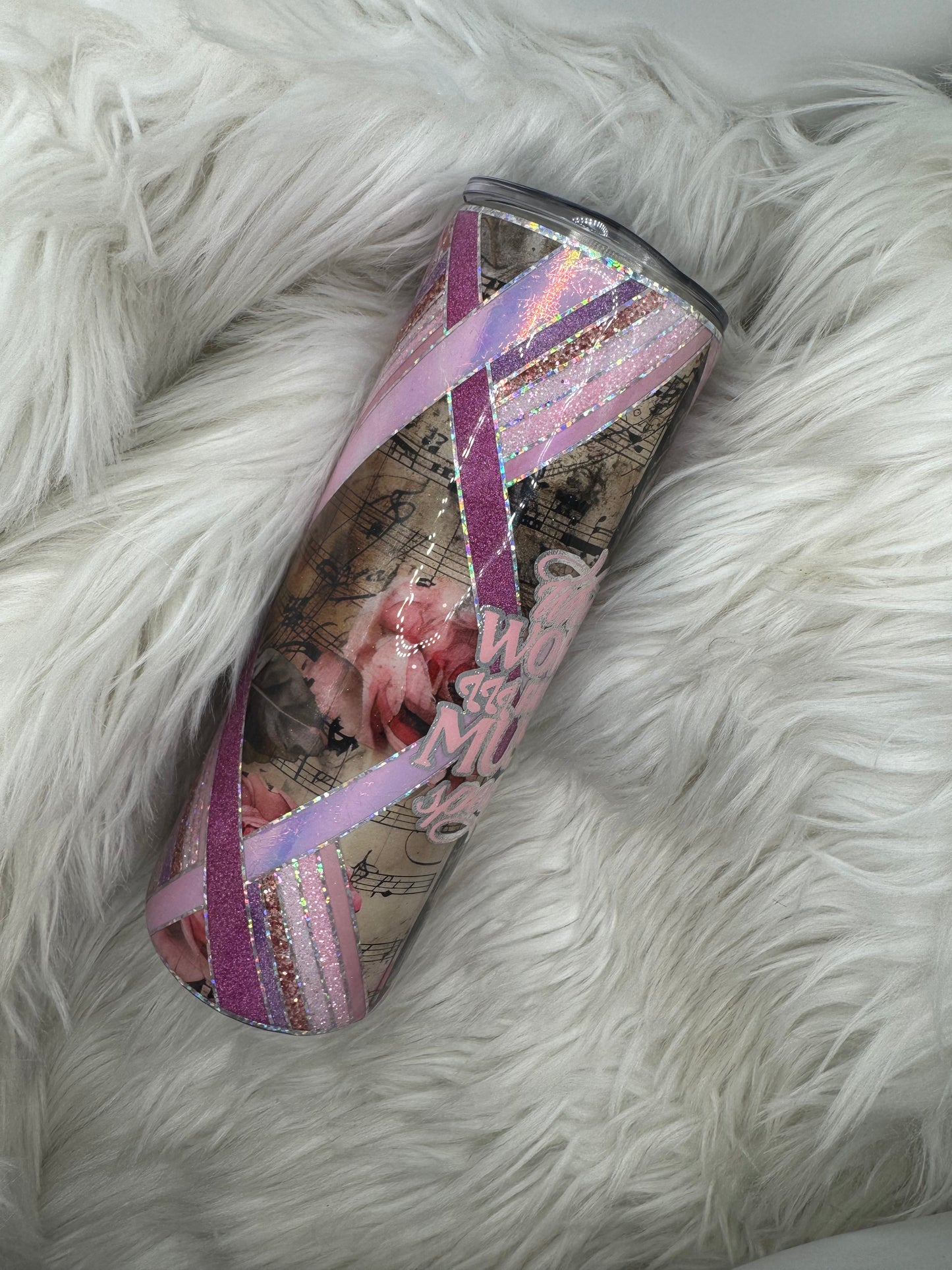 RTS 20oz tumbler music