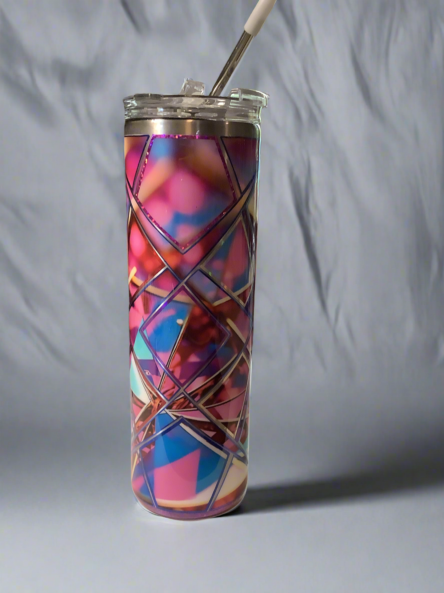 RTS 30 oz abstract tumbler
