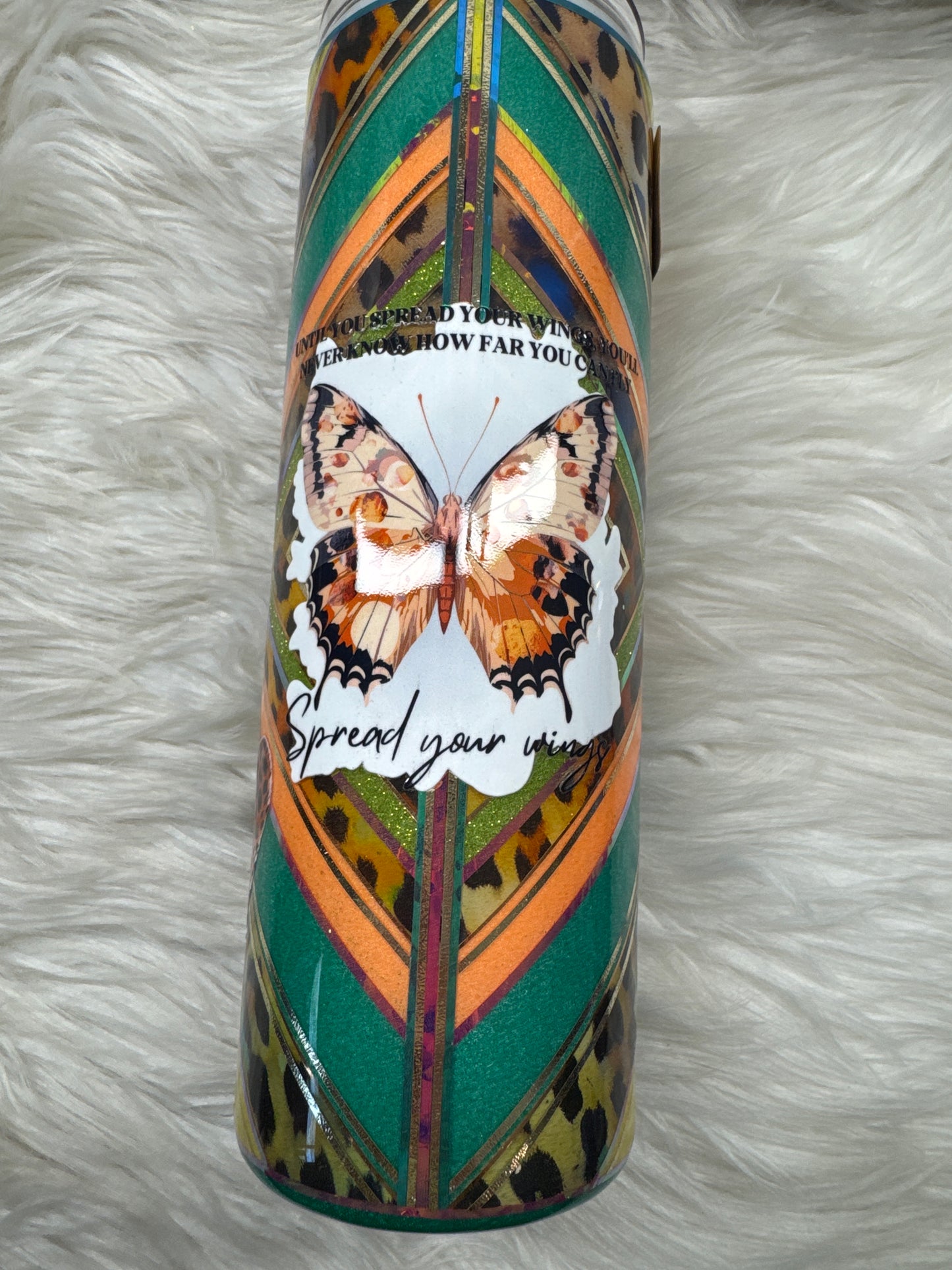 RTS Animal print 30oz tumbler