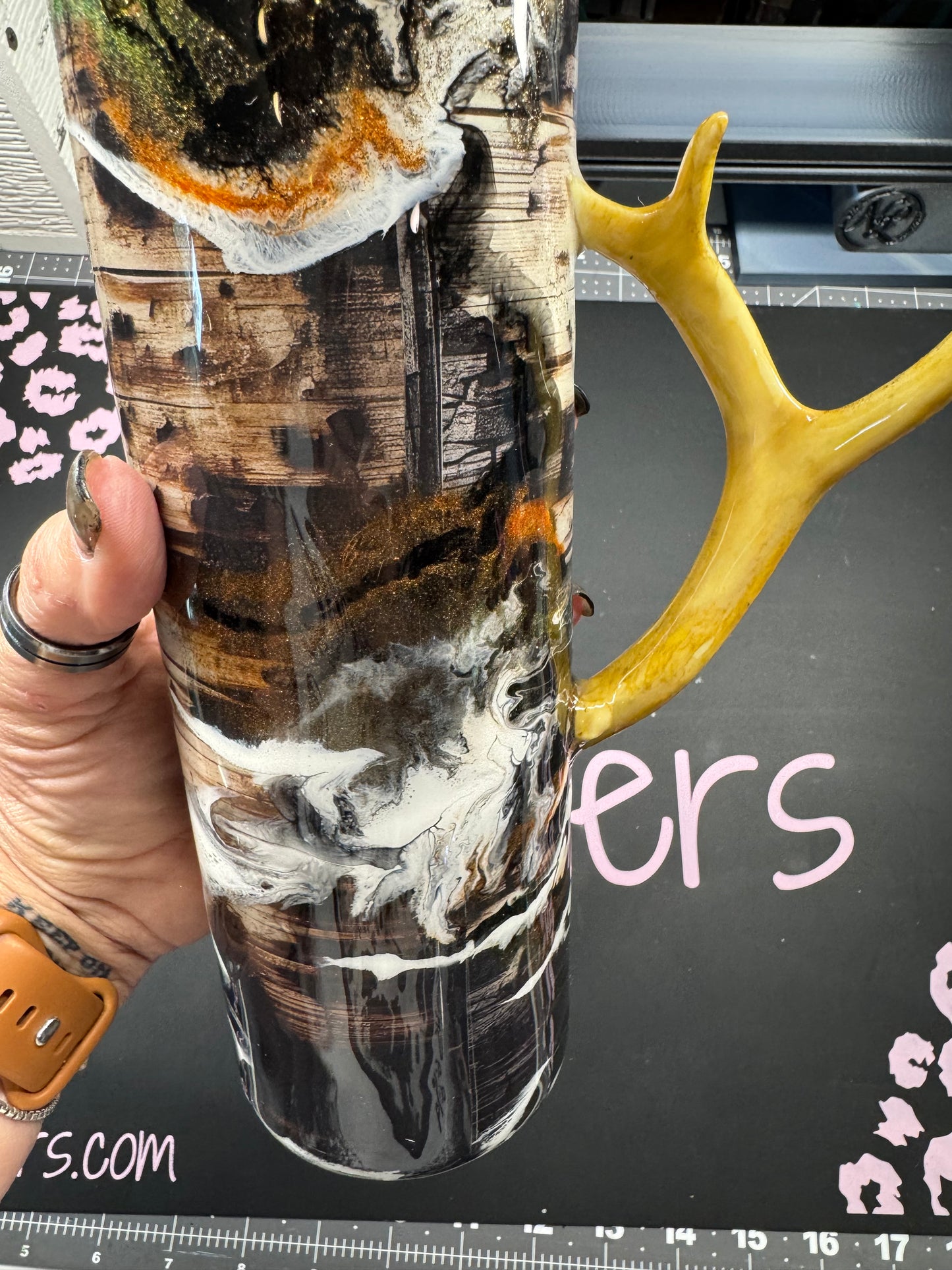 RTS 30oz with antler handle
