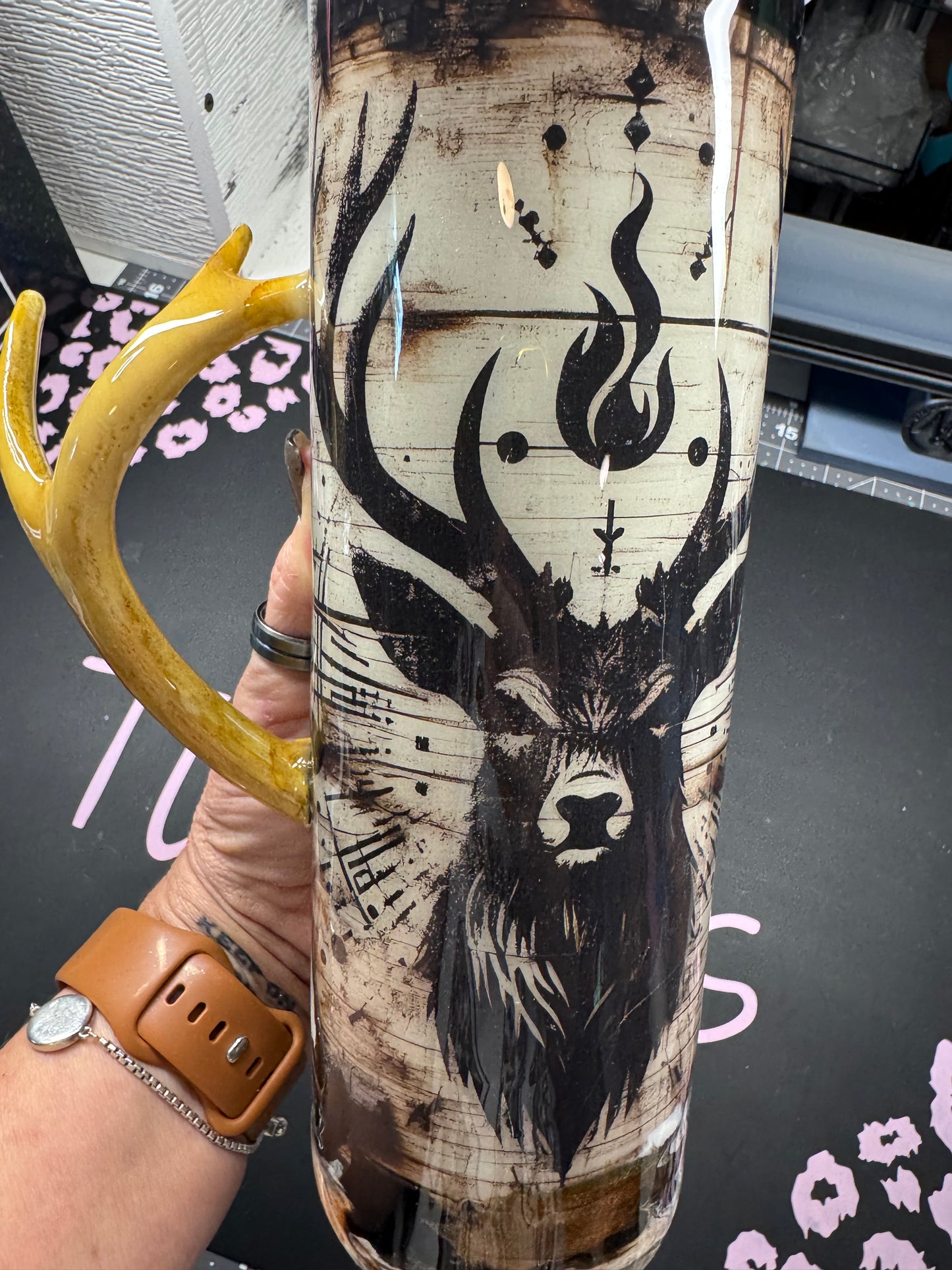 RTS 30oz with antler handle