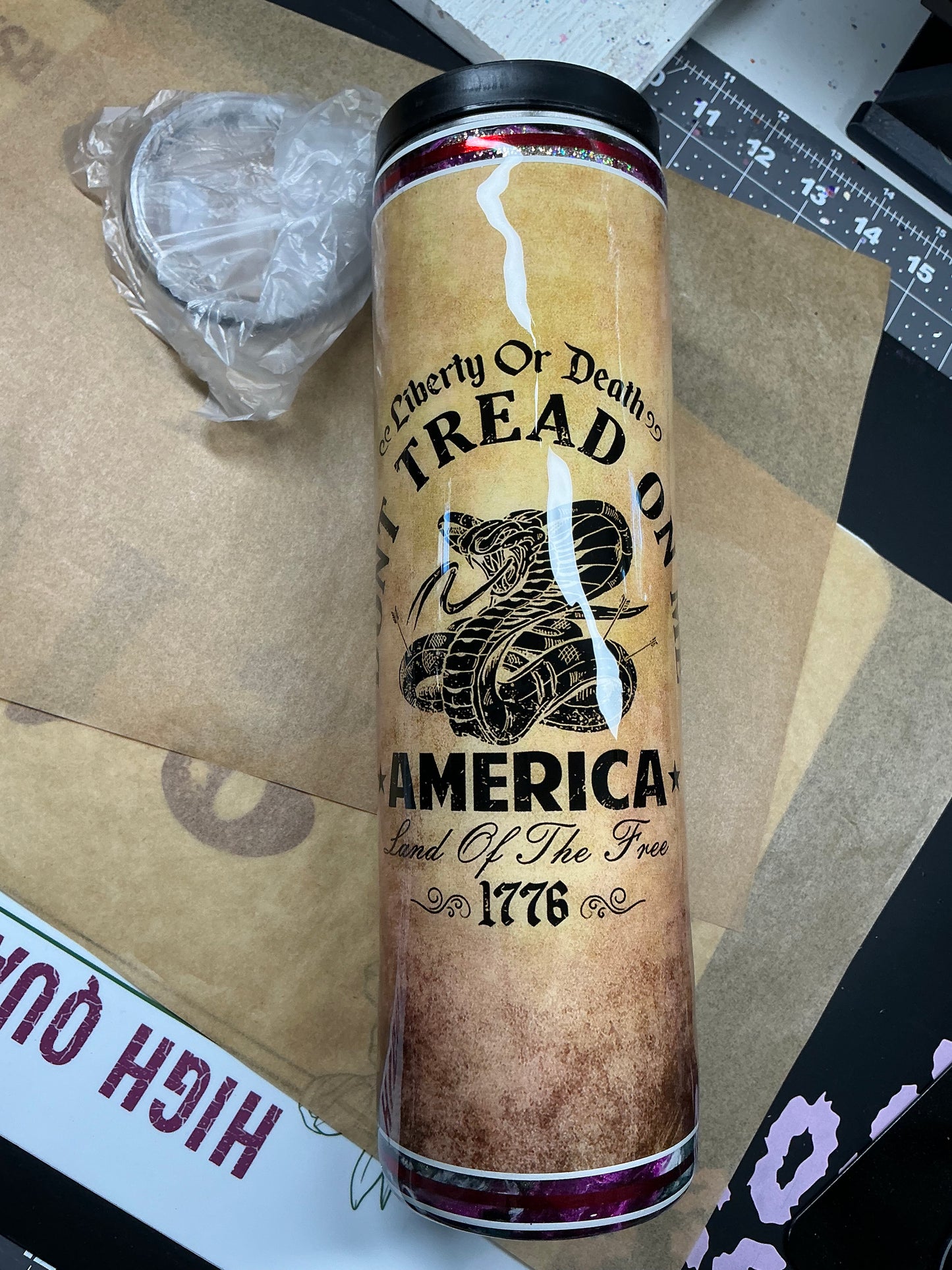 RTS 35oz duo lid tumbler