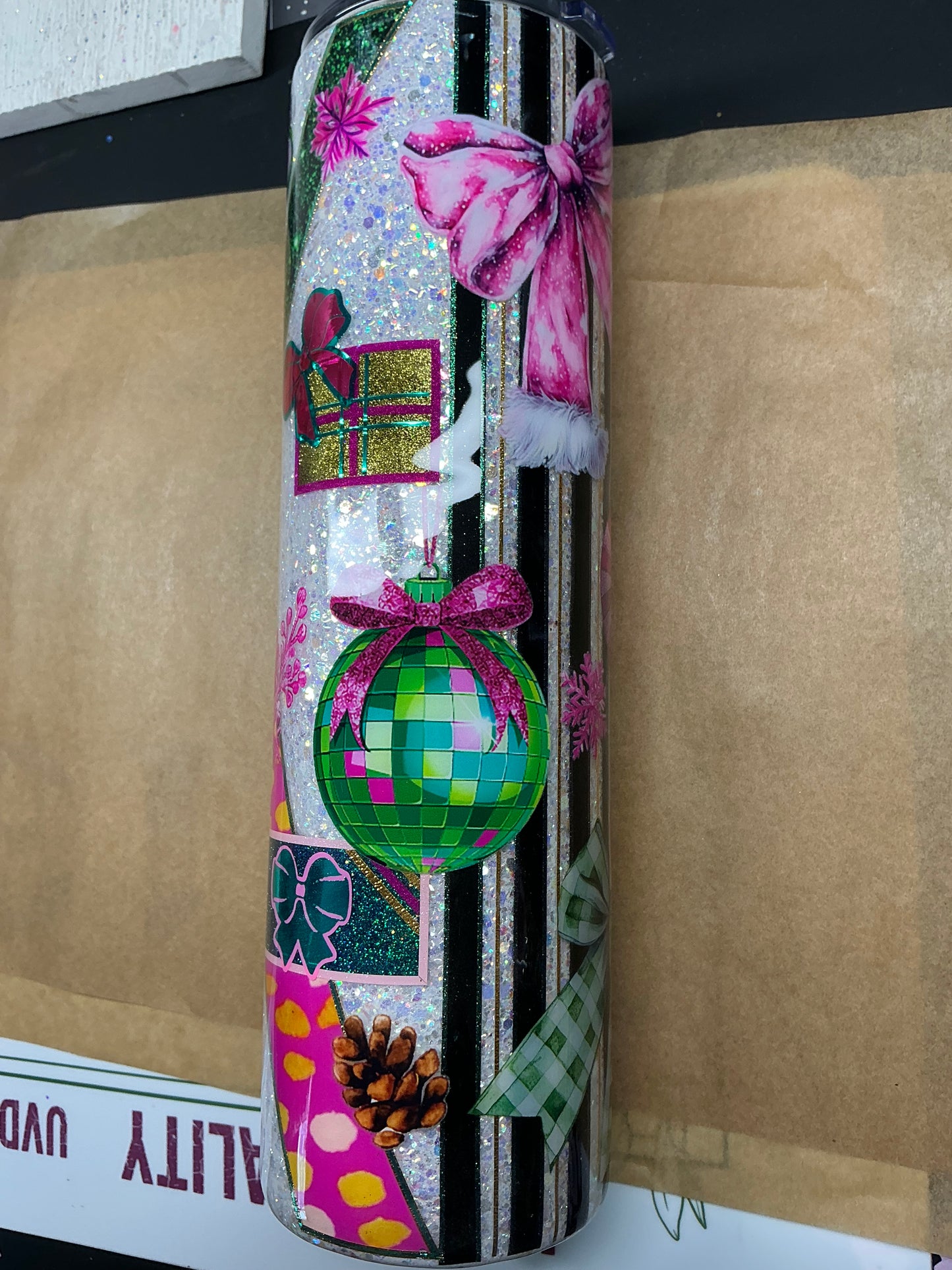 RTS 32oz tipsy Christmas