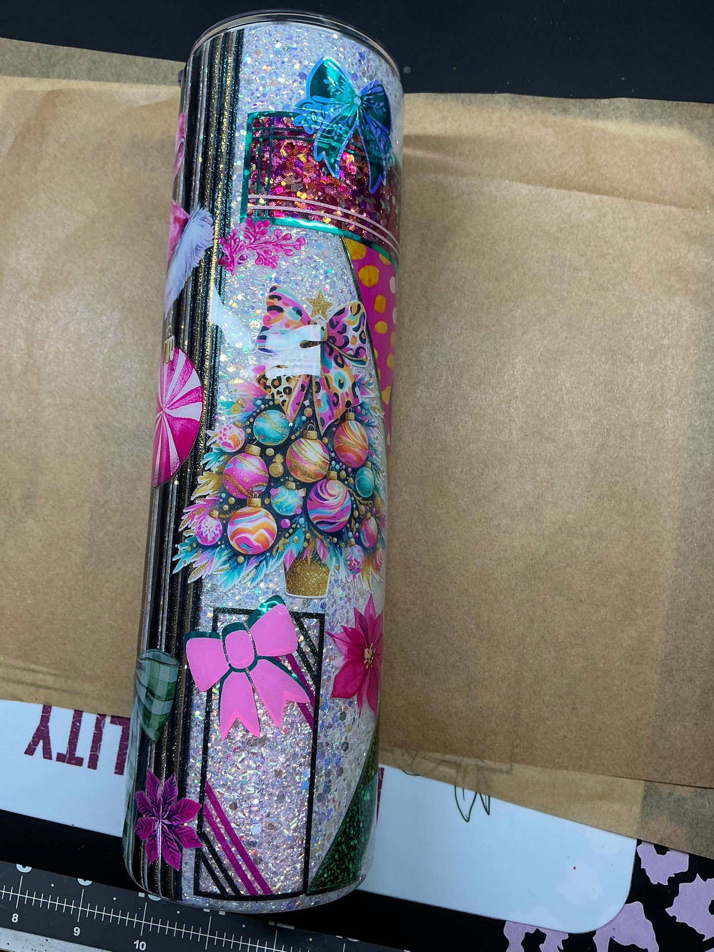 RTS 32oz tipsy Christmas