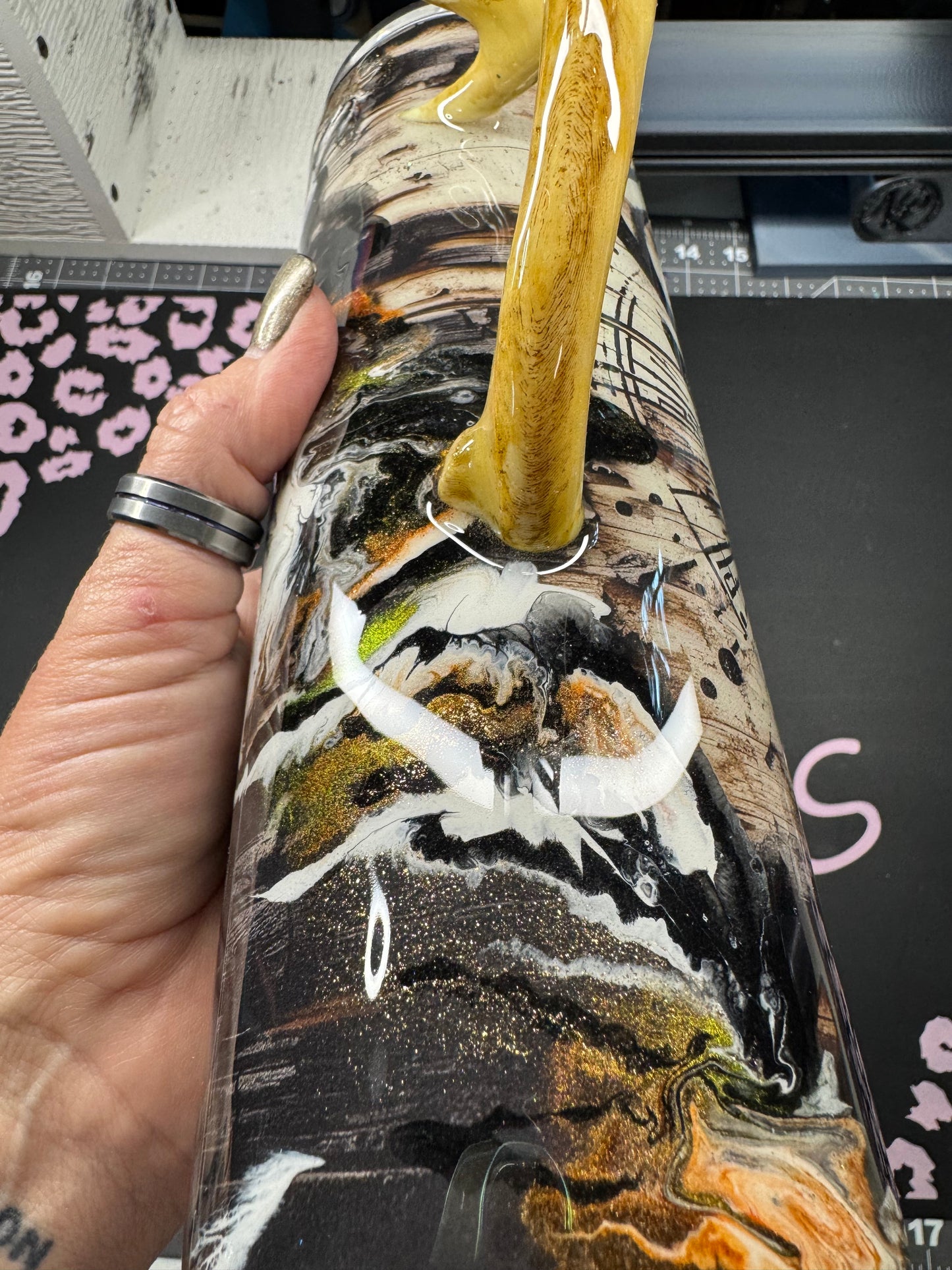 RTS 30oz with antler handle